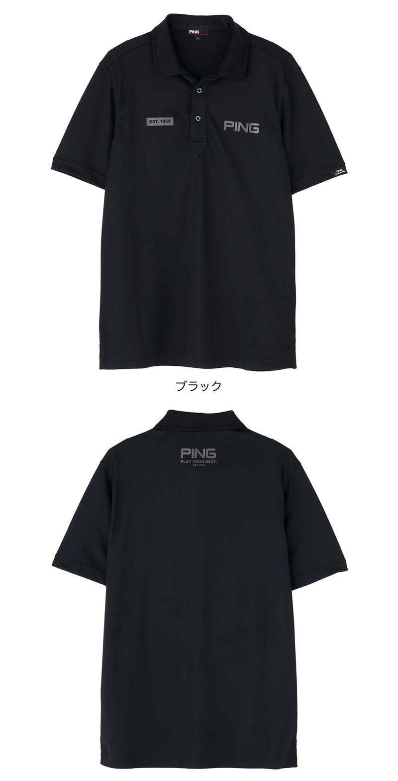 ピンPINGシャツメンズゴルフウェア2026春夏モデル日本正規品
