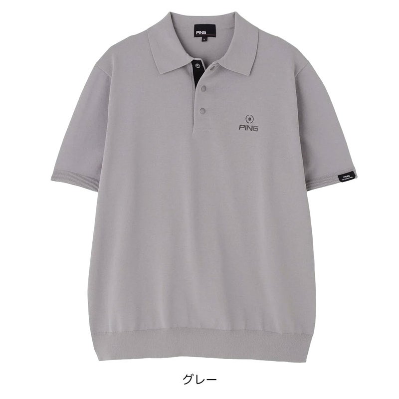 ピンPINGシャツメンズゴルフウェア2026春夏モデル日本正規品