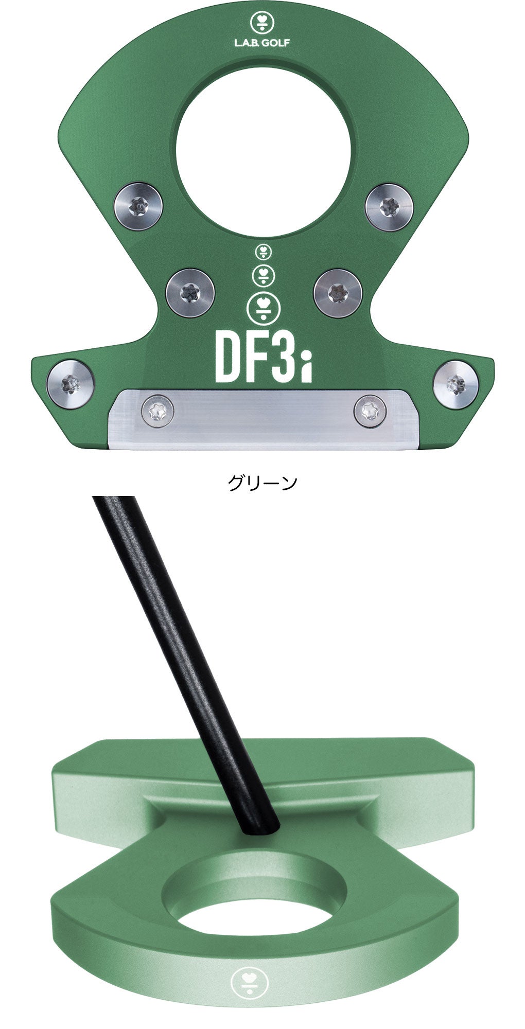 LABGOLFDDF3iパターメンズ右用ラブゴルフUSA直輸入品