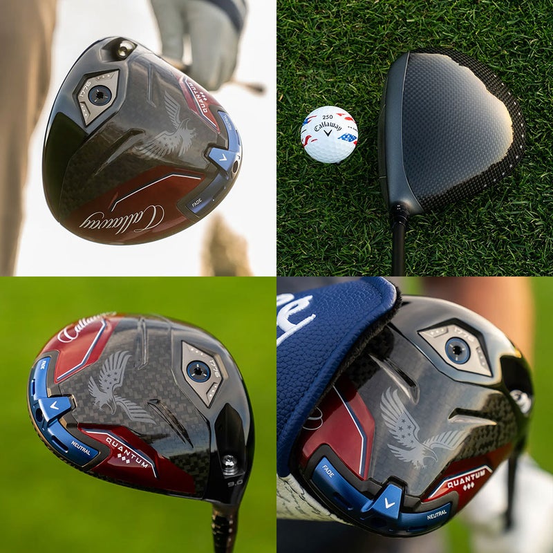 キャロウェイUSA250QuantumTripleDiamondドライバーメンズ右用カーボンシャフト2026年USA直輸入品
