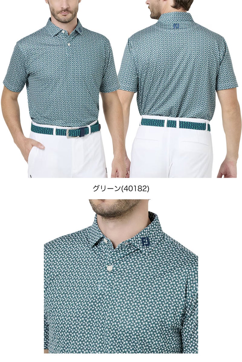 フットジョイシャツメンズゴルフウェアFOOTJOY2026春夏モデル日本正規品