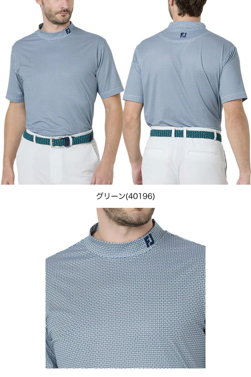 フットジョイシャツメンズゴルフウェアFOOTJOY2026春夏モデル日本正規品
