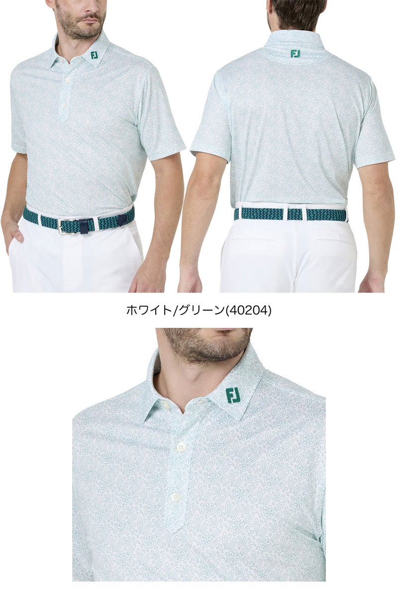 フットジョイシャツメンズゴルフウェアFOOTJOY2026春夏モデル日本正規品