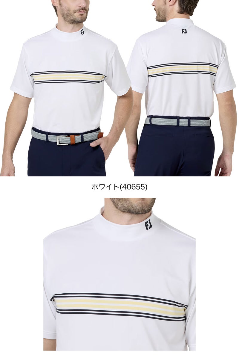 フットジョイシャツメンズゴルフウェアFOOTJOY2026春夏モデル日本正規品