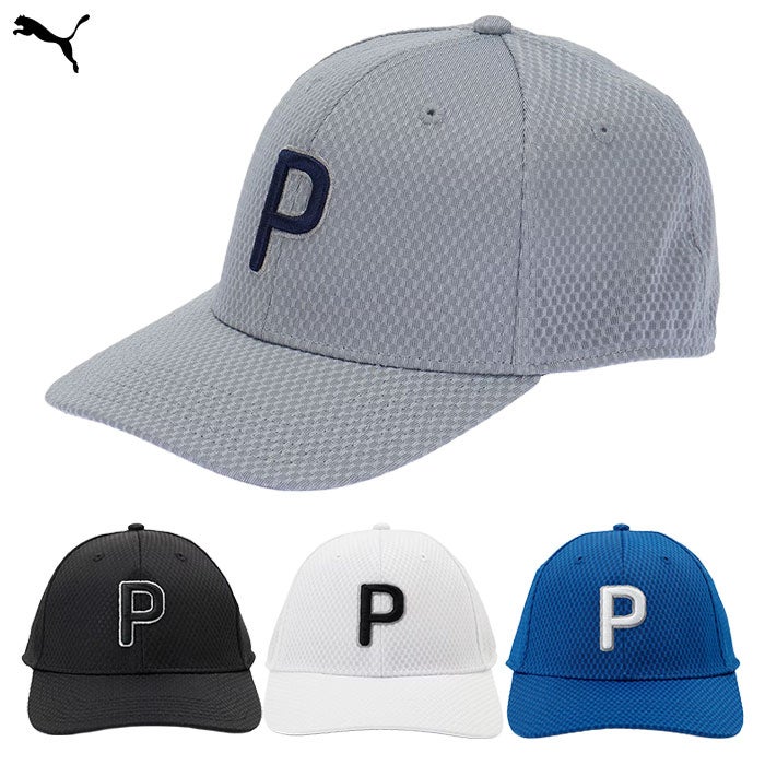 プーマ メンズ ゴルフ メッシュ P ベント キャップ 027672 帽子 ヘッド