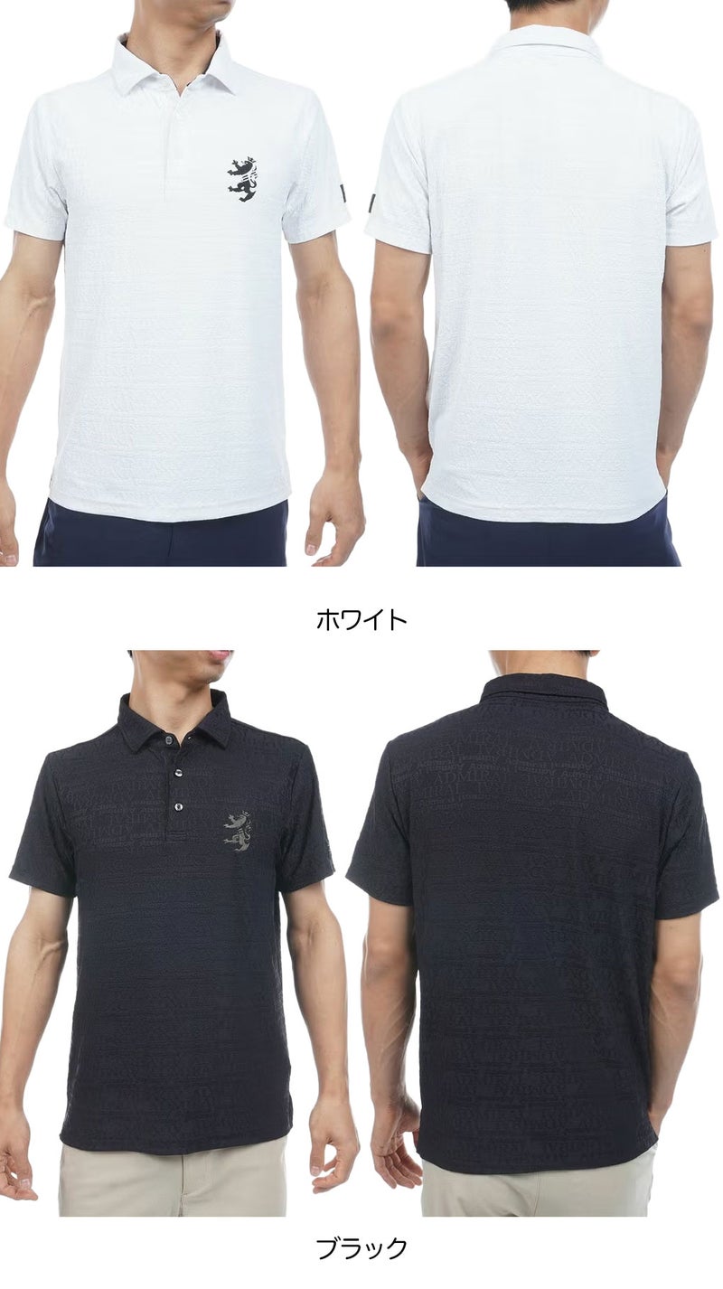 アドミラルAdmiralGolfシャツゴルフウェア2026春夏モデル日本正規品