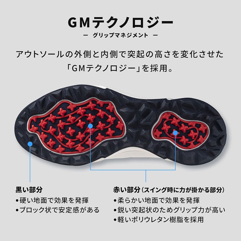 ミズノスパイクレスシューズメンズゴルフシューズ 靴mizuno日本正規品