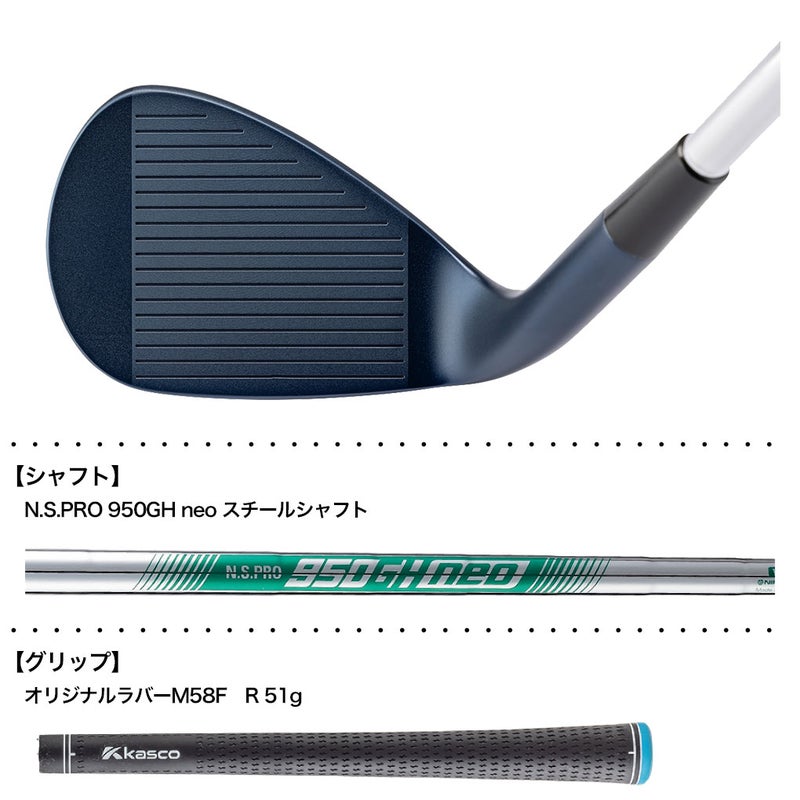 キャスコDOLPHINWEDGEDW-125GMidnightBlueウェッジメンズ右用セミグースネックKASCOゴルフクラブ2026年モデル日本正規品