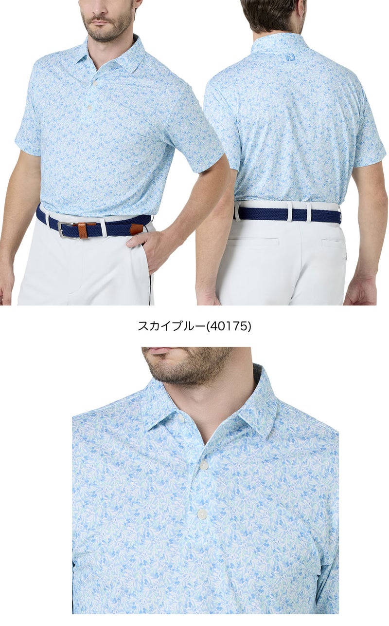 フットジョイシャツメンズゴルフウェアFOOTJOY2026春夏モデル日本正規品