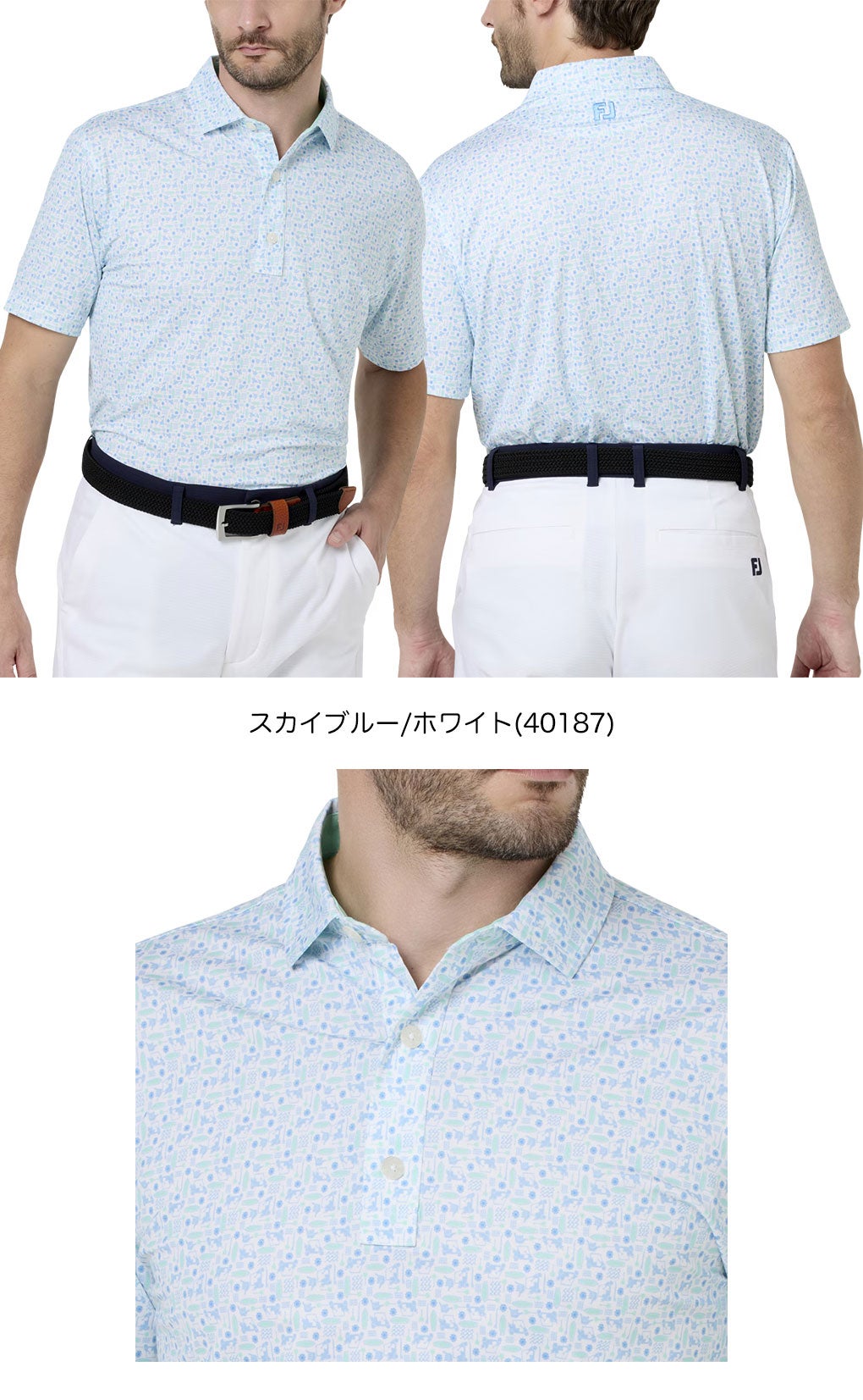 フットジョイシャツメンズゴルフウェアFOOTJOY2026春夏モデル日本正規品