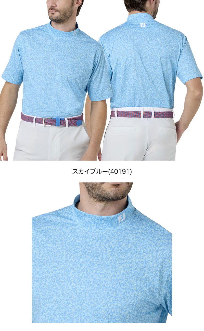 フットジョイシャツメンズゴルフウェアFOOTJOY2026春夏モデル日本正規品