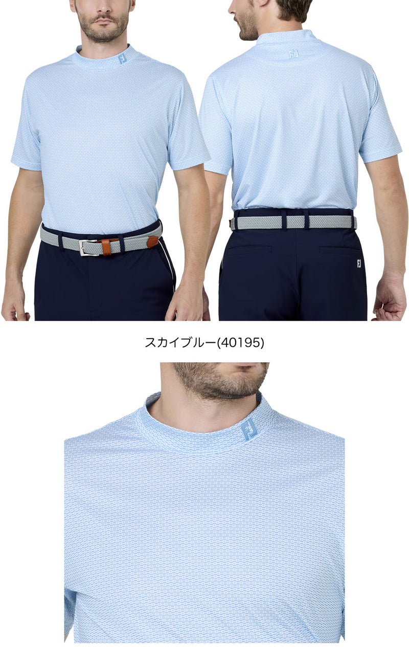 フットジョイシャツメンズゴルフウェアFOOTJOY2026春夏モデル日本正規品