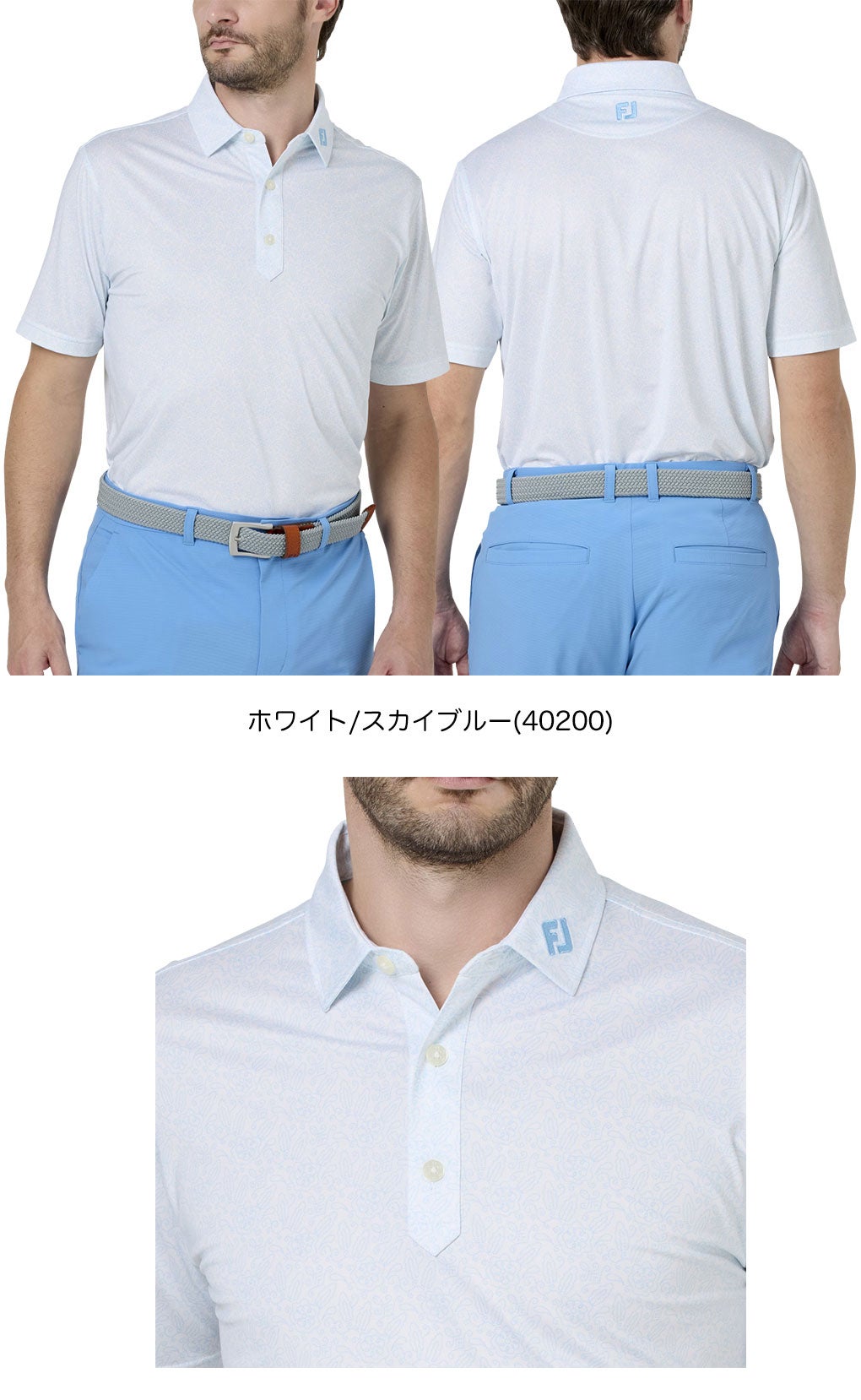フットジョイシャツメンズゴルフウェアFOOTJOY2026春夏モデル日本正規品