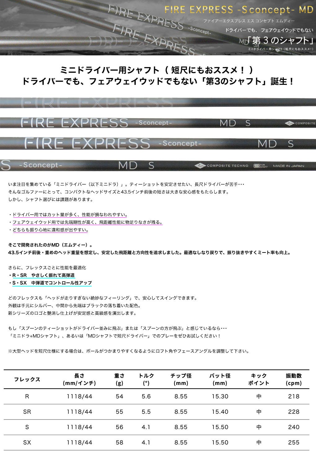 FireExpress-Sconcept-MD_スリーブ付きシャフト