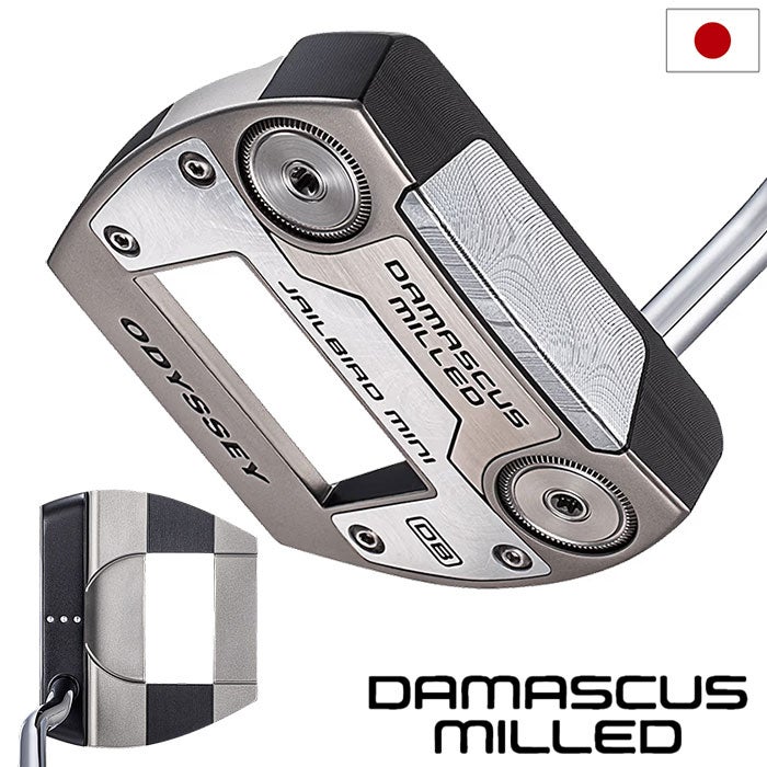オデッセイDAMASCUSMILLEDパターメンズ右用2026年モデルODYSSEY日本正規品