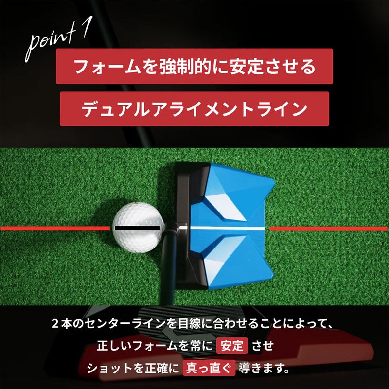 クロスパットゴルフStealth2.0パターメンズ右用ゴルフクラブ