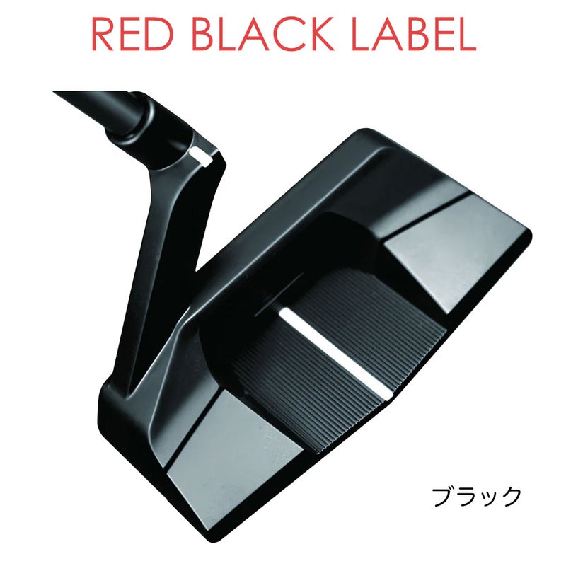 クロスパットゴルフREDBLACKLABELパターメンズ右用ゴルフクラブ