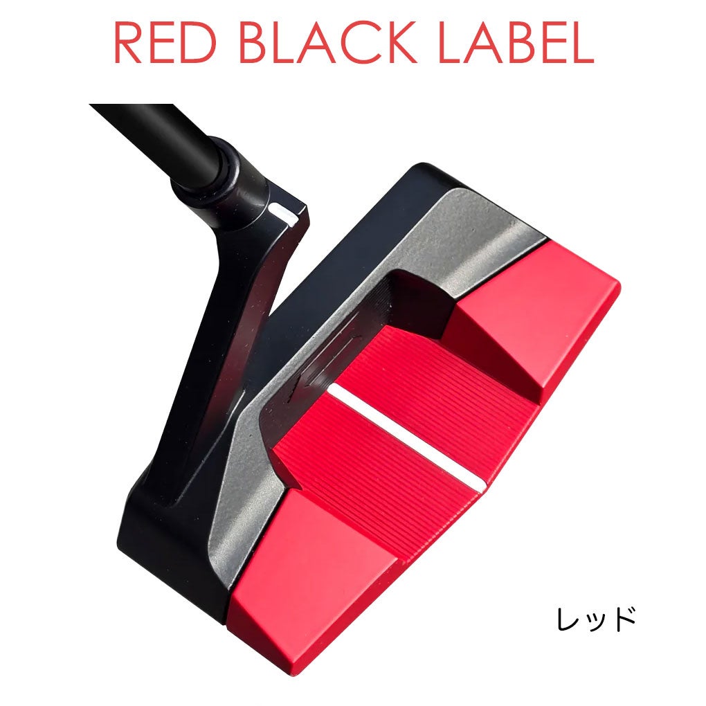 クロスパットゴルフREDBLACKLABELパターメンズ右用ゴルフクラブ