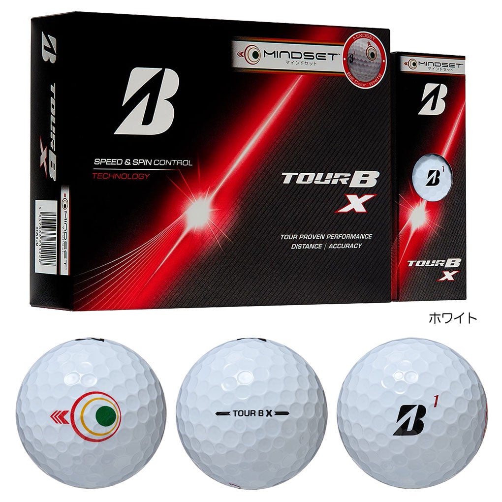 BSブリヂストンゴルフ2026TOURBX/TOURBXSマインドセットゴルフボール1ダース(12球入)2026年モデルBRIDGESTONEGOLF日本正規品