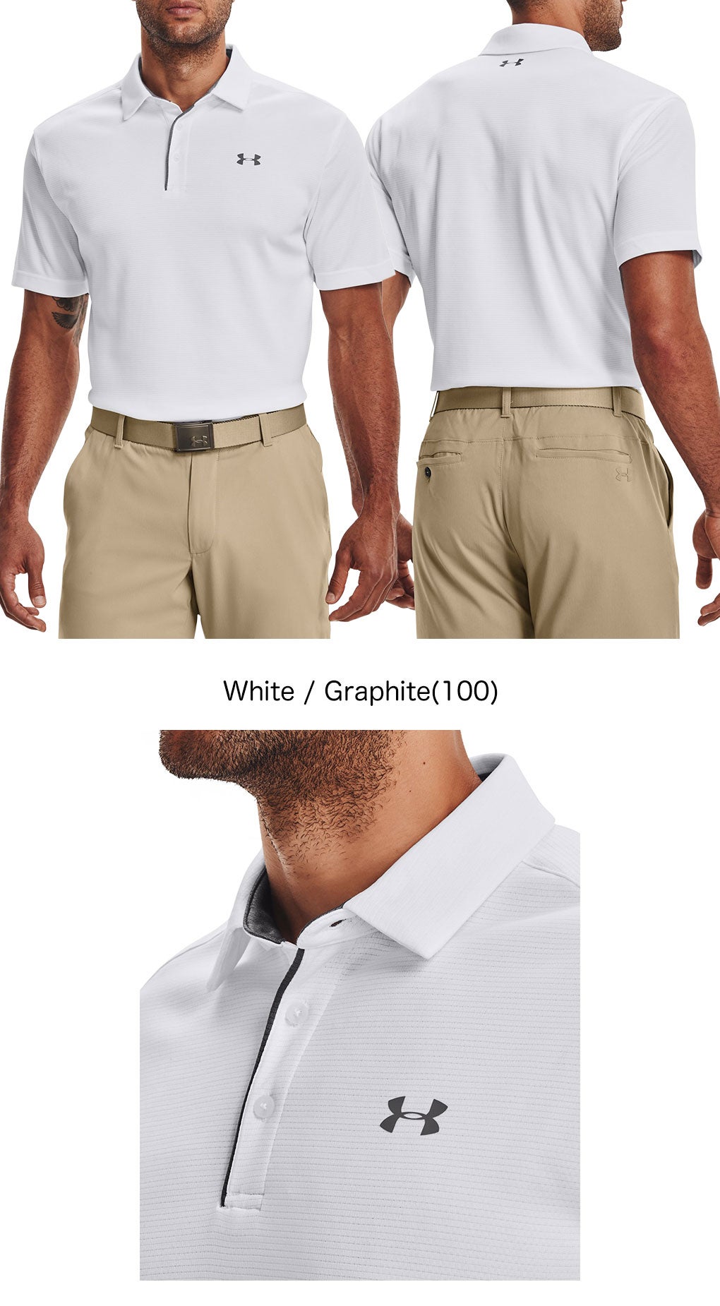 アンダーアーマシャツメンズゴルフウェアゴルフUNDERARMOUR日本正規品