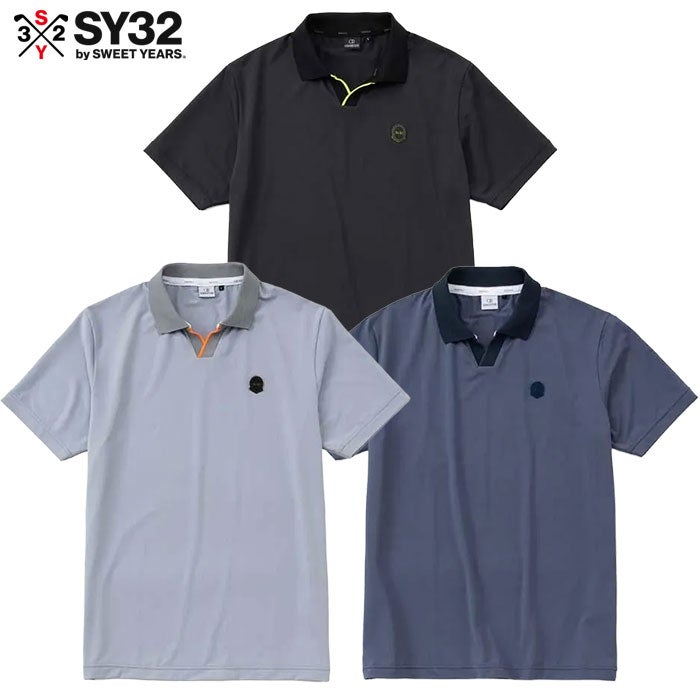 SY32GOLFシャツゴルフウェアメンズ日本正規品2026春夏モデル