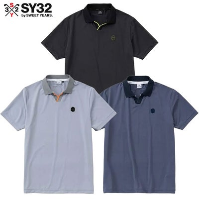 SY32GOLFシャツゴルフウェアメンズ日本正規品2026春夏モデル