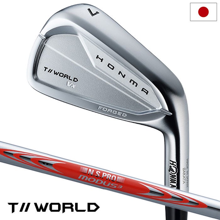 2026年6月19日発売】本間ゴルフ T//WORLD TOUR Vx アイアン 5本セット