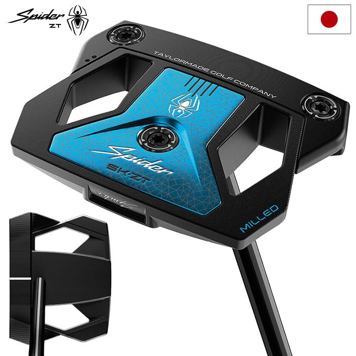 テーラーメイドSpiderZTBLACKパターメンズ右用TaylorMade日本正規品2025年モデル