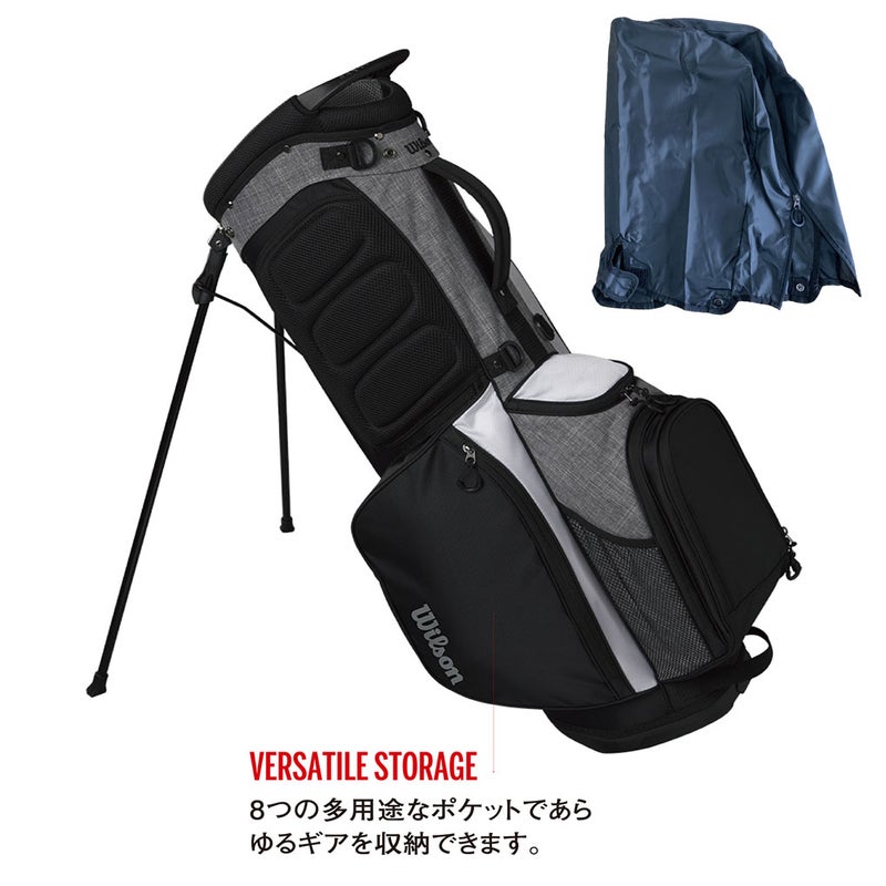 ウィルソンスタンド式キャディバッグWILSONSTAFF日本正規品