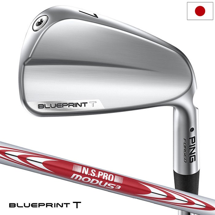 PINGピンBLUEPRINTTアイアン6本セットメンズ右用スチール2024年モデル日本正規品
