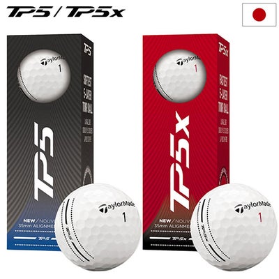 テーラーメイド2026TP5TP5Xゴルフボール6球2ピース2026年モデルTaylorMade日本正規品