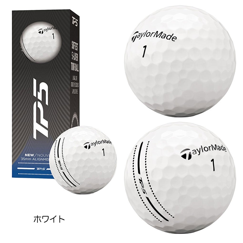 テーラーメイド2026TP5TP5Xゴルフボール6球2ピース2026年モデルTaylorMade日本正規品