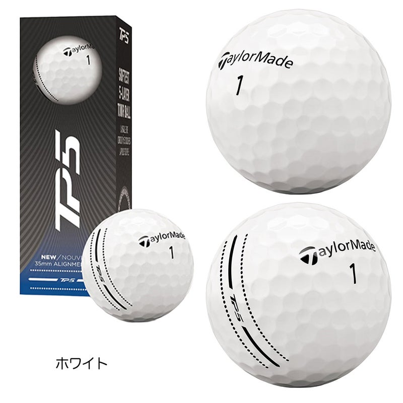 テーラーメイド2026TP5TP5Xゴルフボール6球2ピース2026年モデルTaylorMade日本正規品