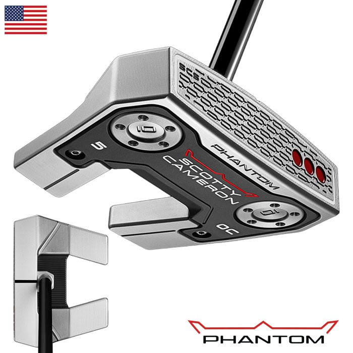ゴルフパタースコッティキャメロンPhantom5OCパターメンズ右用SCOTTYCAMERON2026年モデルUSA直輸入品