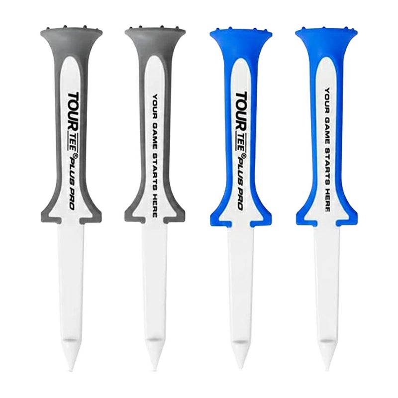 TOURTEE_PLUSPROLAUNCH_4本入りツアーティーゴルフティーラウンド用品