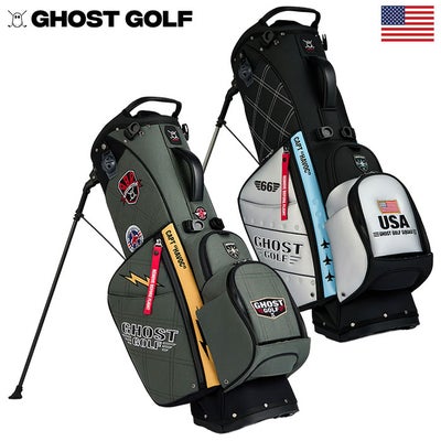 GHOSTGOLFキャディバッグANYDAYDOGFIGHTスタンドバッグゴーストゴルフ2026年モデルUSA直輸入品