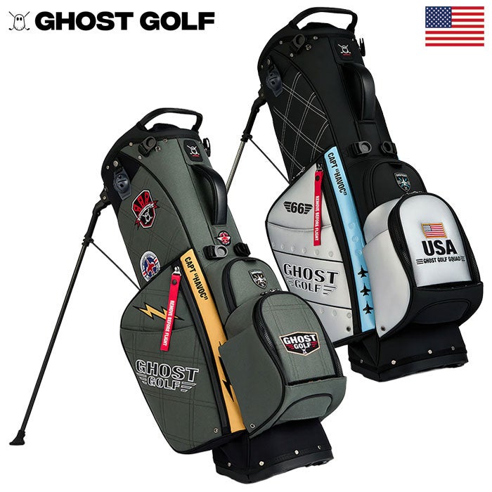 GHOSTGOLFキャディバッグANYDAYDOGFIGHTスタンドバッグゴーストゴルフ2026年モデルUSA直輸入品