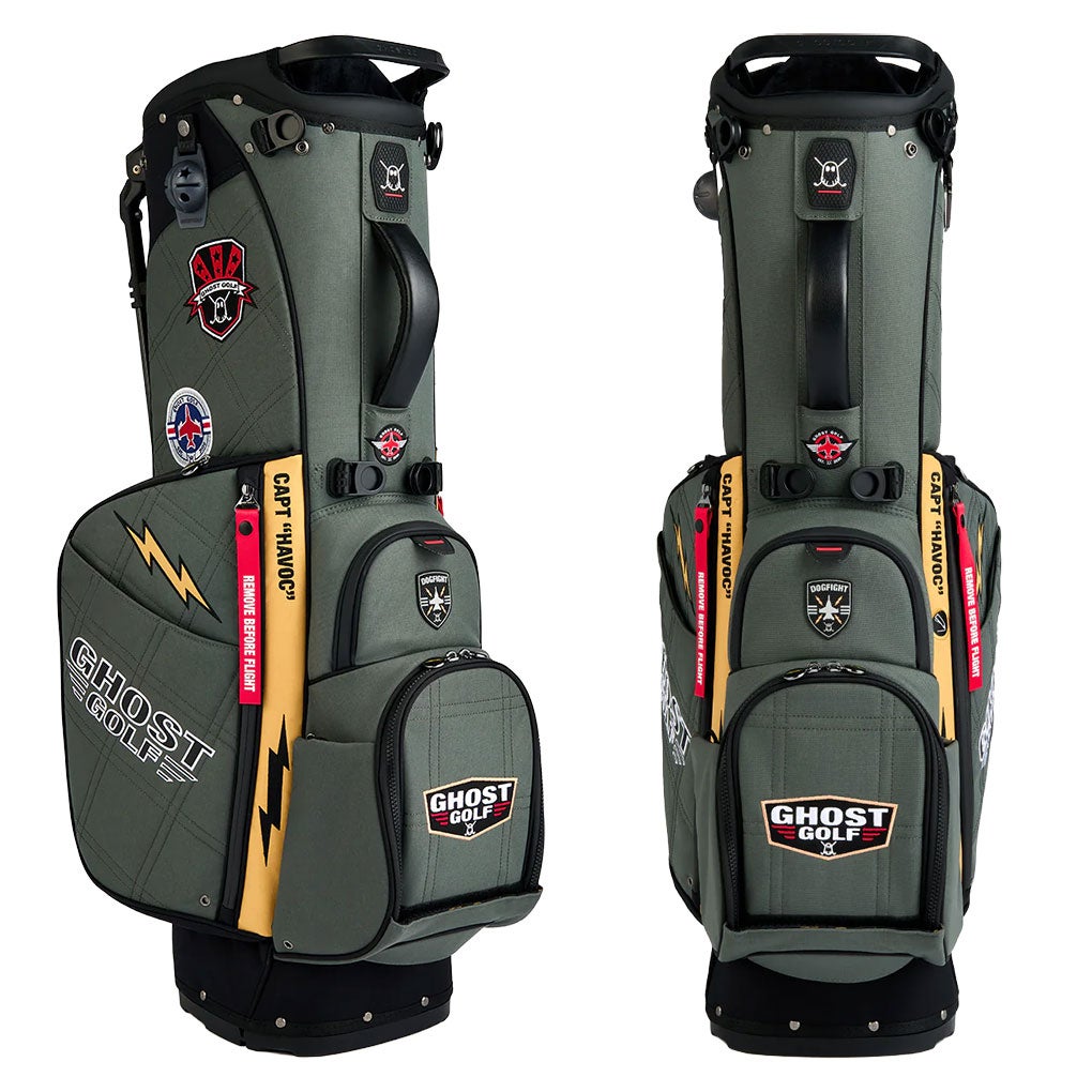GHOSTGOLFキャディバッグANYDAYDOGFIGHTスタンドバッグゴーストゴルフ2026年モデルUSA直輸入品