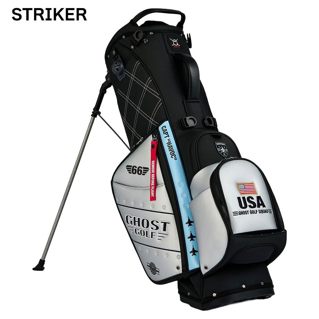 GHOSTGOLFキャディバッグANYDAYDOGFIGHTスタンドバッグゴーストゴルフ2026年モデルUSA直輸入品