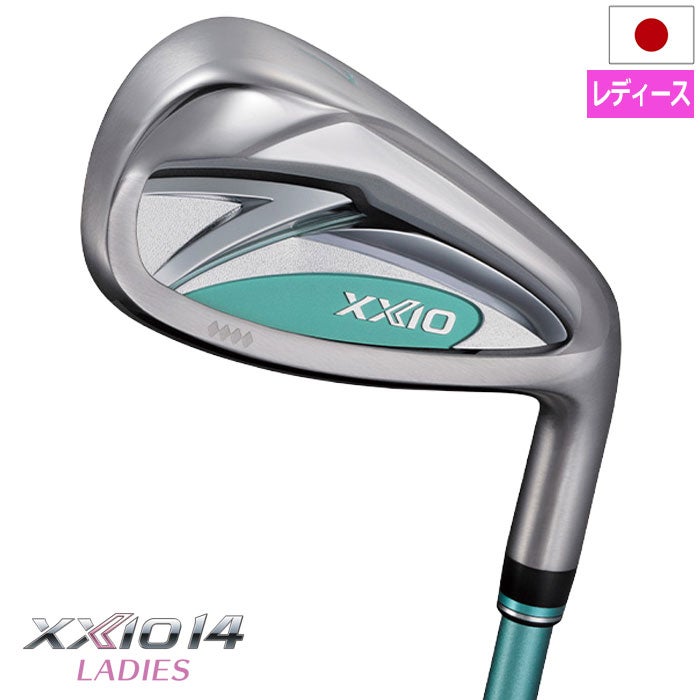 XXIO14ゼクシオ14アイアンティールミント5本セット(＃7～9、PW、SW)レディース右用カーボンシャフトDUNLOPゴルフクラブ2026年モデル日本正規品