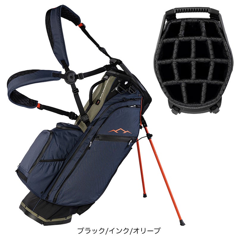 サンマウンテン14分割キャディバッグ9型2026年モデルUSA直輸入品