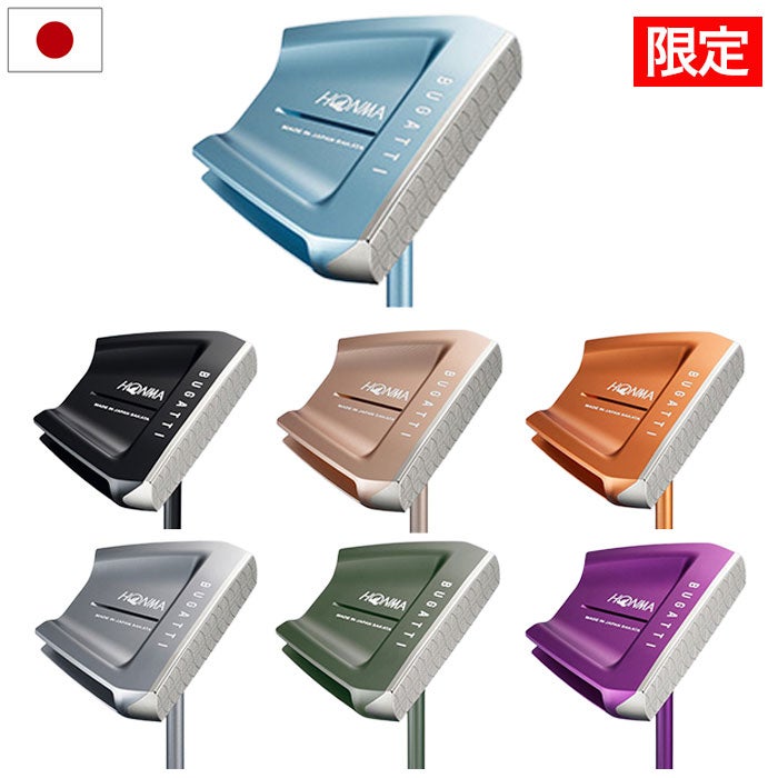 本間ゴルフHONMA×BUGATTIパターメンズ右用日本正規品