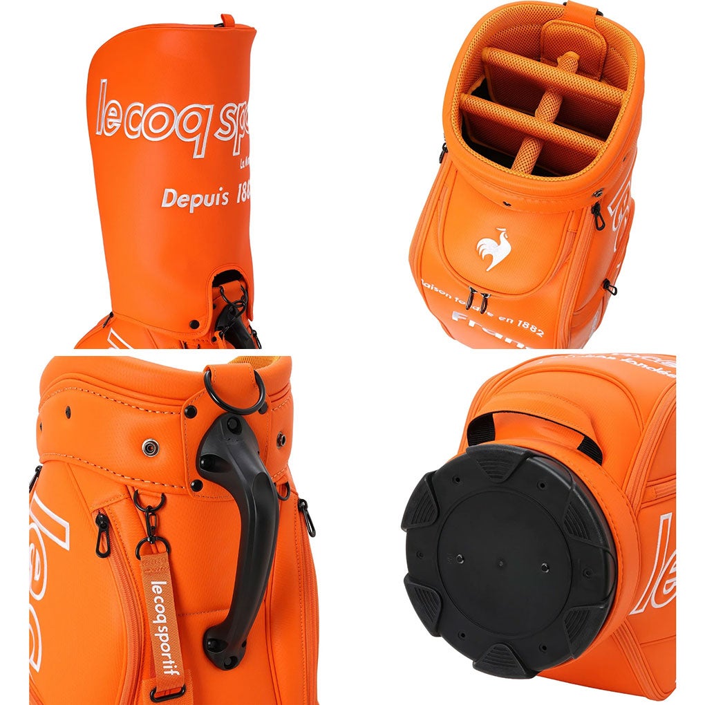 ルコックスポルティフキャディバッグ9.5型ゴルフlecoqsportifgolf日本正規品