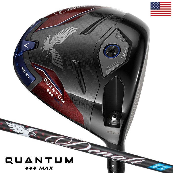 キャロウェイUSA250QuantumTripleDiamondMAXドライバーメンズ右用カーボンシャフト2026年USA直輸入品