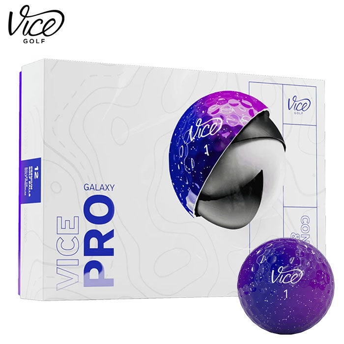 ヴァイスゴルフVicePro1ダース全12球USA直輸入品並行輸入品USモデルゴルフゴルフボール