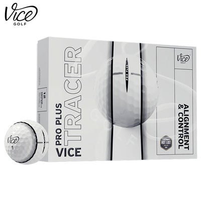 ヴァイスゴルフViceProPlus1ダース全12球USA直輸入品並行輸入品USモデルゴルフゴルフボール