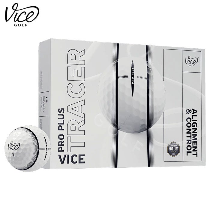 ヴァイスゴルフViceProPlus1ダース全12球USA直輸入品並行輸入品USモデルゴルフゴルフボール