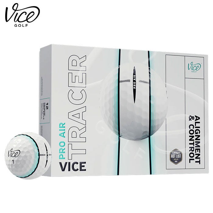 ヴァイスゴルフVicePro1ダース全12球USA直輸入品並行輸入品USモデルゴルフゴルフボール
