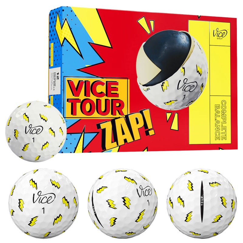 ヴァイスゴルフViceTOUR1ダース全12球USA直輸入品並行輸入品USモデルゴルフゴルフボール