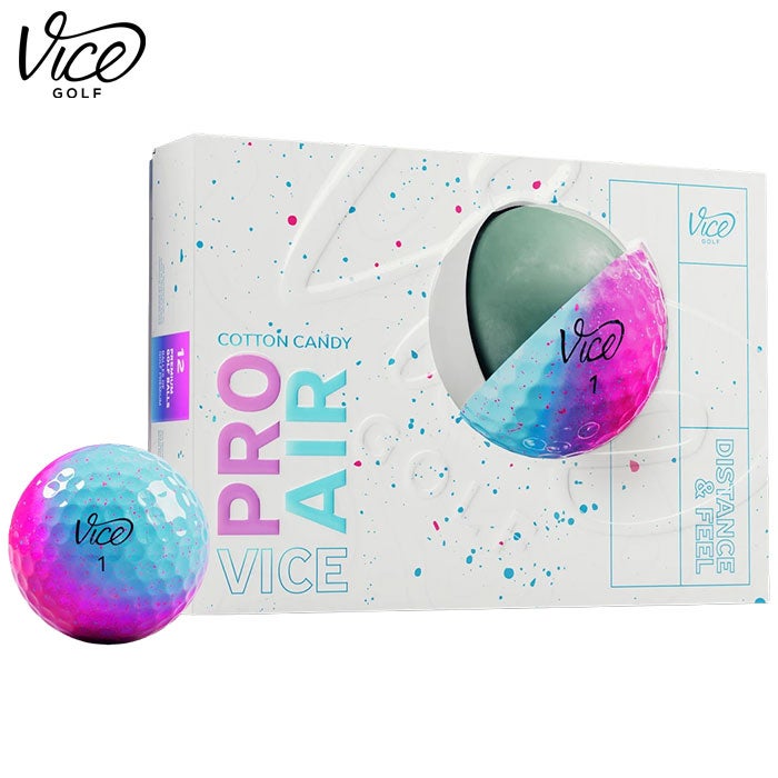 ヴァイスゴルフViceProAir1ダース全12球USA直輸入品並行輸入品USモデルゴルフゴルフボール